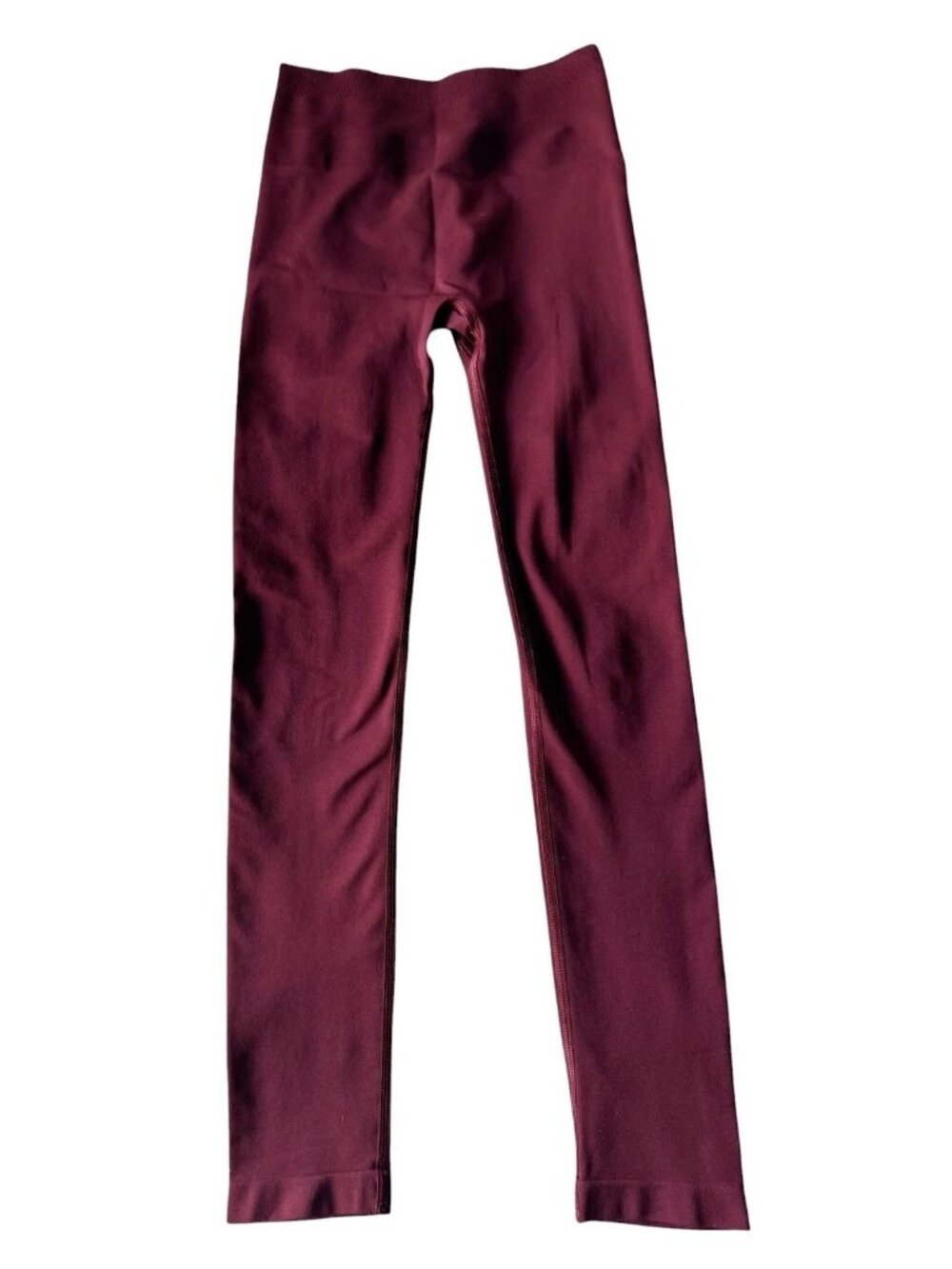 Gymreapers Women's Sz S Legacy Halo Leggings in Wine Burgundy